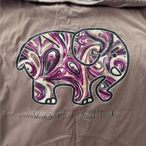Ivory Ella Long Sleeve T-Shirt Small